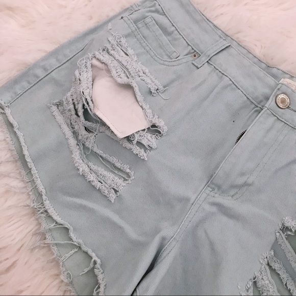 Distressed Shorts - Picture 2 of 3
